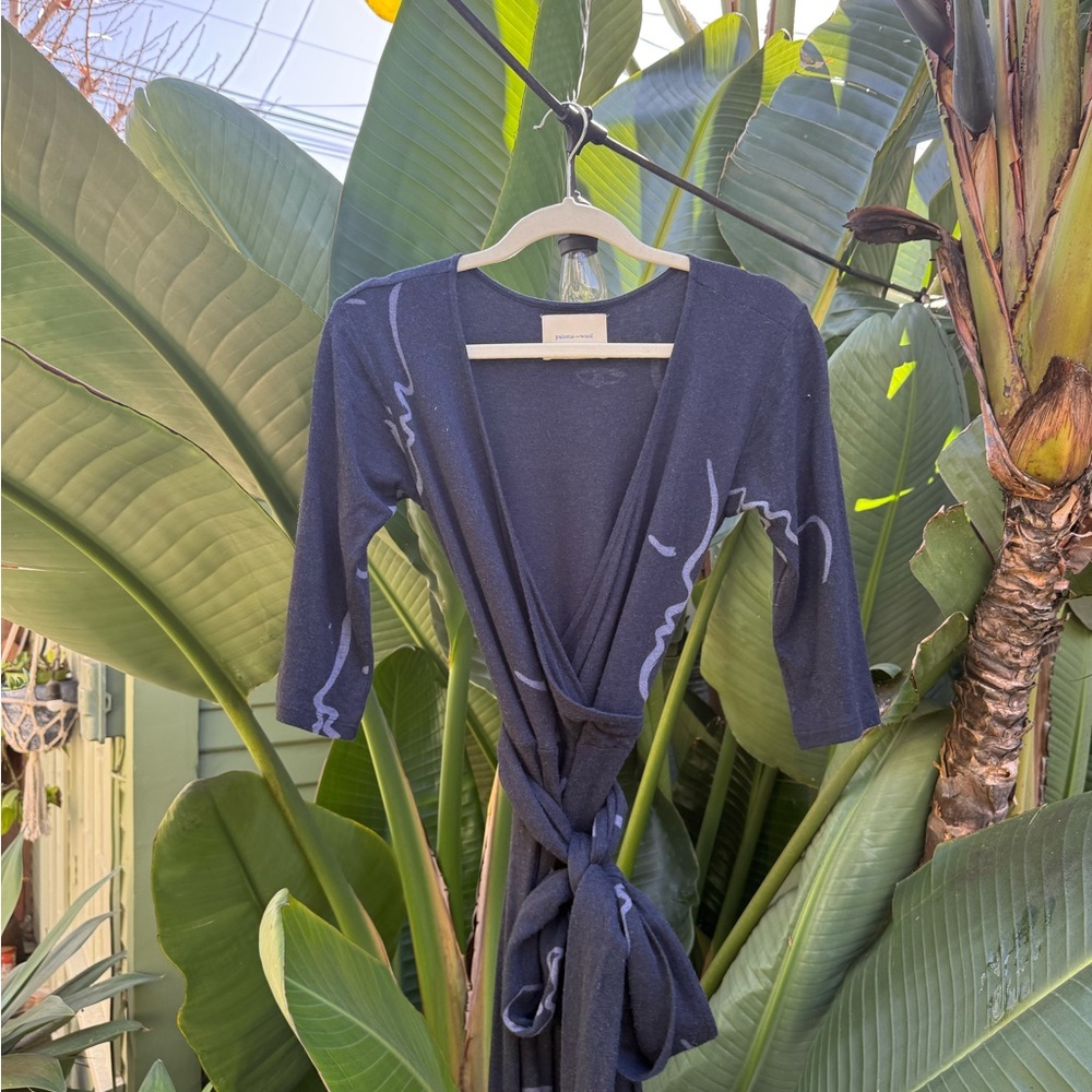 Paloma Wool Wrap Dress - Picture 2 of 4